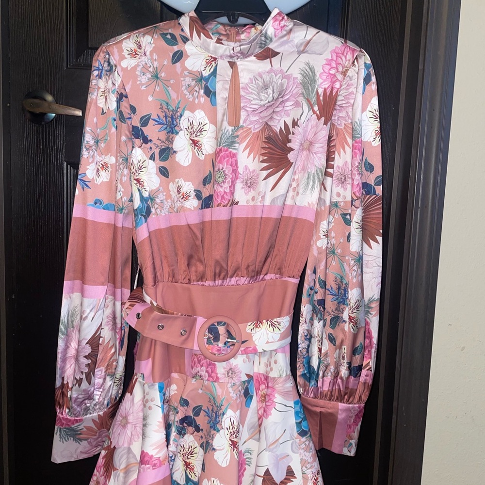 Floral Pink Dress